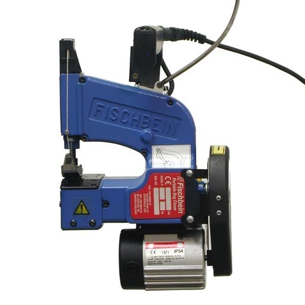 Hamer-Fischbein, Serie F, Cosedora Portátil Horizontal para Sacos Alta Resistencia.