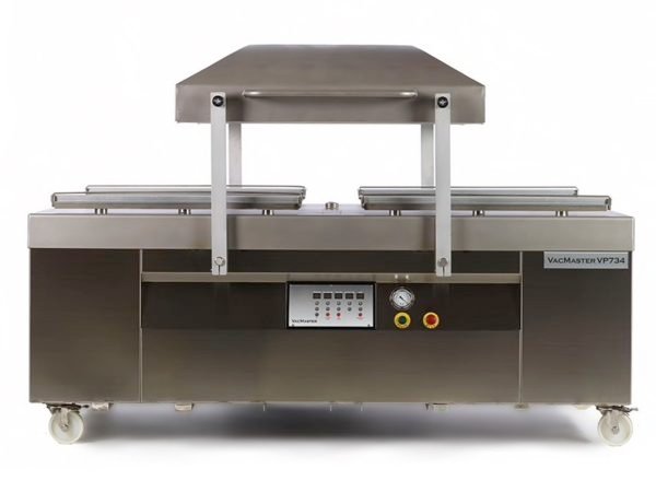 VacMaster, VP734, Empacadora al Vacío de Piso de Doble Camara de Uso Industrial y Alto Volumen